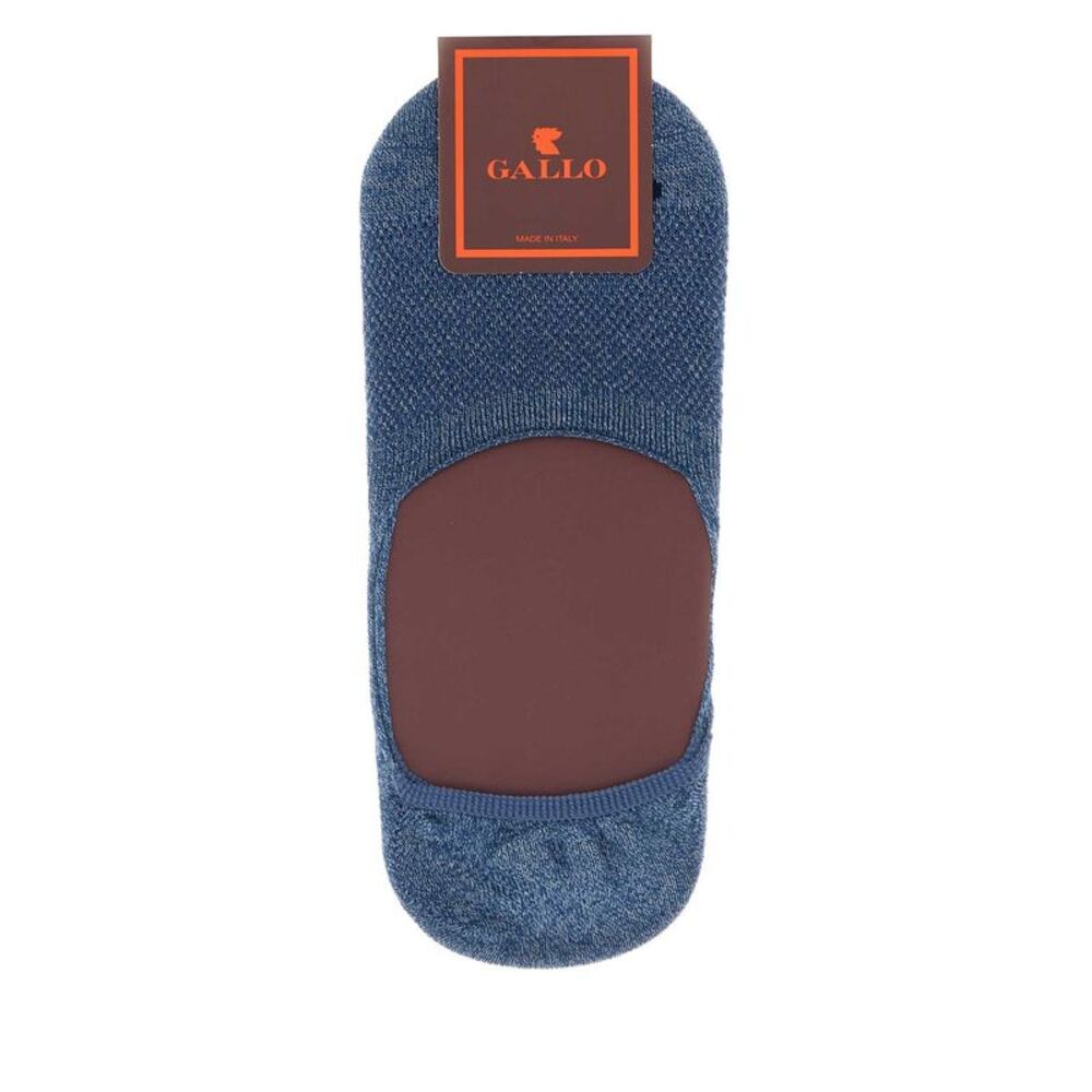 Gallo Men Melange Air Force Stretch Cotton Blend Invisible Socks